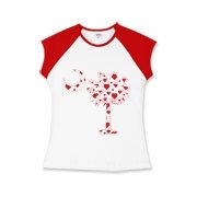 Get a Red Heart Pattern Palmetto Moon for your sweetheart this Valentine's Day! Featuring the South Carolina Palmetto Moon with a red heart pattern in the background.