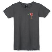 Buy a Carolina Teacher School Apple Palmetto Moon Deluxe Alternative Apparel Women's Destroyed T-Shirt. This two-sided product features the South Carolina palmetto with an apple and chalkboard moon printed on the front left chest area and the Carolina Tea