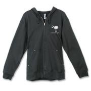 Buy a White Carolina Girl Best in the World Canvas Freemont Full-Zip Hoodie featuring the palmetto moon. Carolina Girls are truly the best in the world.