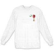 Every Carolina Teacher should have this two sided print School Apple Palmetto Moon Pocket Print Long Sleeve T-Shirt that features the South Carolina palmetto with an apple and chalkboard moon.