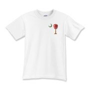 Every Carolina Teacher should have this two sided print School Apple Palmetto Moon Pocket Print Kids T-Shirt that features the South Carolina palmetto with an apple and chalkboard moon.