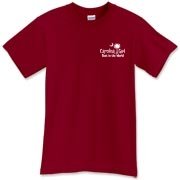 White Carolina Girl Best in the World T-Shirts and Apparel. This deluxe version has the Carolina Girl Best in the World design printed in the pocket area of the front and a large design on the back.
