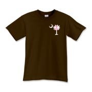 Join the fight against breast cancer in South Carolina! Show you care and be aware with a Join the Fight Pink Ribbon Palmetto Moon Deluxe Kids T-Shirt. Proceeds from Pink Ribbon Palmetto Moon Join the Fight products donated to help find a cure.