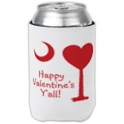 Happy Valentine's Y'all with a Heart Palmetto Moon. Get your Happy Valentine's Y'all shirt, apparel, or other gift item today!