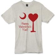 Buy a Happy Valentine's Y'all with a Heart Palmetto Moon Alternative Apparel Burnout T-Shirt 		.
