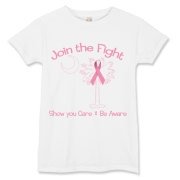 Join the fight against breast cancer in South Carolina! Show you care and be aware with a Join the Fight Pink Ribbon Palmetto Moon Women's T-Shirt. Proceeds from Pink Ribbon Palmetto Moon Join the Fight products donated to help find a cure.