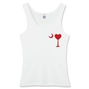 Get a Heart Palmetto Moon for your sweetheart this Valentine's Day! Featuring the a smaller pocket sized version of the South Carolina Palmetto Moon with a red heart printed in the pocket area of a shirt or apparel item.