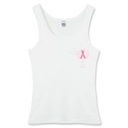 Join the fight against breast cancer in South Carolina! Show you care and be aware with a Join the Fight Pink Ribbon Palmetto Moon Deluxe Women's Fitted Tank Top. Proceeds from Pink Ribbon Palmetto Moon Join the Fight products donated to help find a cure.