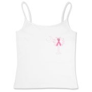 Join the fight against breast cancer in South Carolina! Show you care and be aware with a Join the Fight Pink Ribbon Palmetto Moon Deluxe Women's Fitted Camisole Tank. Proceeds from Pink Ribbon Palmetto Moon Join the Fight products donated to help find a