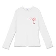 Get a Red Heart Pattern Palmetto Moon for your sweetheart this Valentine's Day! Featuring the a smaller pocket sized version of the South Carolina Palmetto Moon with a red heart pattern printed in the pocket area of a shirt or apparel item.