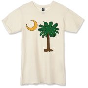 Buy a Christmas Palmetto Moon Alternative Apparel Destroyed T-Shirt and have a Merry Christmas, South Carolina style.