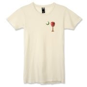 Buy a Carolina Teacher School Apple Palmetto Moon Deluxe Alternative Apparel Women's Destroyed T-Shirt. This two-sided product features the South Carolina palmetto with an apple and chalkboard moon printed on the front left chest area and the Carolina Tea