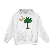 Merry Christmas from the Palmetto State! Celebrate Christmas in South Carolina with a Christmas Palmetto Moon T-Shirt, Sweatshirt, or other gift item.