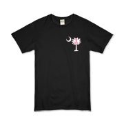 Join the fight against breast cancer in South Carolina! Show you care and be aware with a Join the Fight Pink Ribbon Palmetto Moon Deluxe Organic Kids T-Shirt. Proceeds from Pink Ribbon Palmetto Moon Join the Fight products donated to help find a cure.