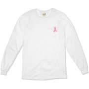 Join the fight against breast cancer in South Carolina! Show you care and be aware with a Join the Fight Pink Ribbon Palmetto Moon Deluxe Organic Long Sleeve T-Shirt. Proceeds from Pink Ribbon Palmetto Moon Join the Fight products donated to help find a c