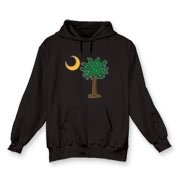 Buy a Christmas Palmetto Moon Hooded Sweatshirt and have a Merry Christmas, South Carolina style.
