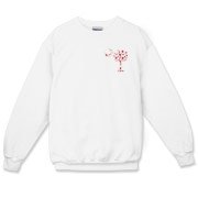 Get a Red Heart Pattern Palmetto Moon for your sweetheart this Valentine's Day! Featuring the a smaller pocket sized version of the South Carolina Palmetto Moon with a red heart pattern printed in the pocket area of a shirt or apparel item.