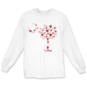Get a Red Heart Pattern Palmetto Moon for your sweetheart this Valentine's Day! Featuring the South Carolina Palmetto Moon with a red heart pattern in the background.