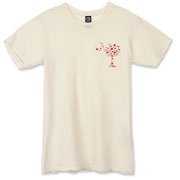 Buy a Red Heart Pattern Palmetto Moon Alternative Apparel Destroyed T-Shirt for your sweetheart this Valentine's Day! Featuring the a smaller pocket sized version of the South Carolina Palmetto Moon with a red heart pattern printed on the left chest area.