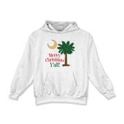 Merry Christmas Y'all Palmetto Moon shirts, apparel and gifts. Celebrate Christmas in South Carolina with this festive design.