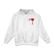 Get a Heart Palmetto Moon for your sweetheart this Valentine's Day! Featuring the a smaller pocket sized version of the South Carolina Palmetto Moon with a red heart printed in the pocket area of a shirt or apparel item.
