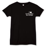 White Carolina Girl Best in the World T-Shirts and Apparel. This deluxe version has the Carolina Girl Best in the World design printed in the pocket area of the front and a large design on the back.