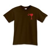 Get a Heart Palmetto Moon for your sweetheart this Valentine's Day! Featuring the a smaller pocket sized version of the South Carolina Palmetto Moon with a red heart printed in the pocket area of a shirt or apparel item.