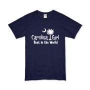 White Carolina Girl Best in the World T-Shirts, Apparel, and Gifts. Carolina Girls are truly the best in the world. Best in the world Carolina Girl Shirts and Apparel for everyone.