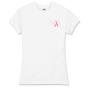 Join the fight against breast cancer in South Carolina! Show you care and be aware with a Join the Fight Pink Ribbon Palmetto Moon Deluxe Women's Fitted Fine Jersey Tee. Proceeds from Pink Ribbon Palmetto Moon Join the Fight products donated to help find