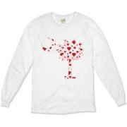 Get a Red Heart Pattern Palmetto Moon for your sweetheart this Valentine's Day! Featuring the South Carolina Palmetto Moon with a red heart pattern in the background.