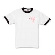 Get a Red Heart Pattern Palmetto Moon for your sweetheart this Valentine's Day! Featuring the a smaller pocket sized version of the South Carolina Palmetto Moon with a red heart pattern printed in the pocket area of a shirt or apparel item.