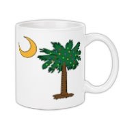 Merry Christmas from the Palmetto State! Celebrate Christmas in South Carolina with a Christmas Palmetto Moon T-Shirt, Sweatshirt, or other gift item.