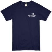 White Carolina Girl Best in the World T-Shirts and Apparel. This deluxe version has the Carolina Girl Best in the World design printed in the pocket area of the front and a large design on the back.