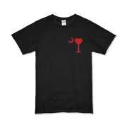 Get a Heart Palmetto Moon for your sweetheart this Valentine's Day! Featuring the a smaller pocket sized version of the South Carolina Palmetto Moon with a red heart printed in the pocket area of a shirt or apparel item.