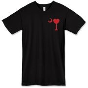 Get a Heart Palmetto Moon for your sweetheart this Valentine's Day! Featuring the a smaller pocket sized version of the South Carolina Palmetto Moon with a red heart printed in the pocket area of a shirt or apparel item.