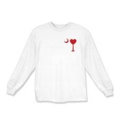 Get a Heart Palmetto Moon for your sweetheart this Valentine's Day! Featuring the a smaller pocket sized version of the South Carolina Palmetto Moon with a red heart printed in the pocket area of a shirt or apparel item.
