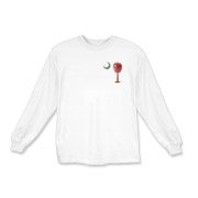 Every Carolina Teacher should have this two sided print School Apple Palmetto Moon Pocket Print Kids Long Sleeve T-Shirt that features the South Carolina palmetto with an apple and chalkboard moon.