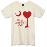 Buy a Happy Valentine's Y'all with a Heart Palmetto Moon Alternative Apparel Destroyed T-Shirt.