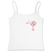 Get a Red Heart Pattern Palmetto Moon for your sweetheart this Valentine's Day! Featuring the a smaller pocket sized version of the South Carolina Palmetto Moon with a red heart pattern printed in the pocket area of a shirt or apparel item.