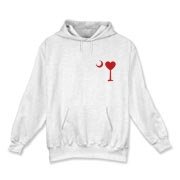 Get a Heart Palmetto Moon for your sweetheart this Valentine's Day! Featuring the a smaller pocket sized version of the South Carolina Palmetto Moon with a red heart printed in the pocket area of a shirt or apparel item.