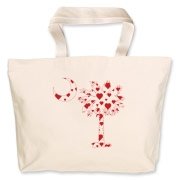 Get a Red Heart Pattern Palmetto Moon for your sweetheart this Valentine's Day! Featuring the South Carolina Palmetto Moon with a red heart pattern in the background.