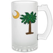 Merry Christmas from the Palmetto State! Celebrate Christmas in South Carolina with a Christmas Palmetto Moon T-Shirt, Sweatshirt, or other gift item.