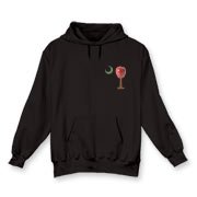 Buy a Carolina Teacher School Apple Palmetto Moon Deluxe Hooded Sweatshirt. This two-sided product features the South Carolina palmetto with an apple and chalkboard moon printed on the front left chest area and the Carolina Teacher palmetto design on the