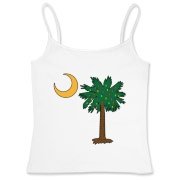 Merry Christmas from the Palmetto State! Celebrate Christmas in South Carolina with a Christmas Palmetto Moon T-Shirt, Sweatshirt, or other gift item.