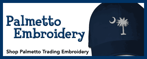 Embroidered Palmetto, Palmetto Trading Embroidery Store
