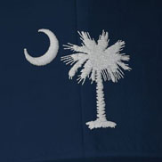 Embroidered Palmetto